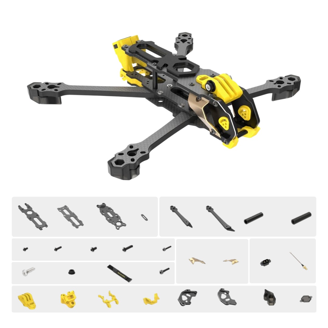 Drone Kit Fpv - مجموعة إطار ماريو 5، إصدار DC