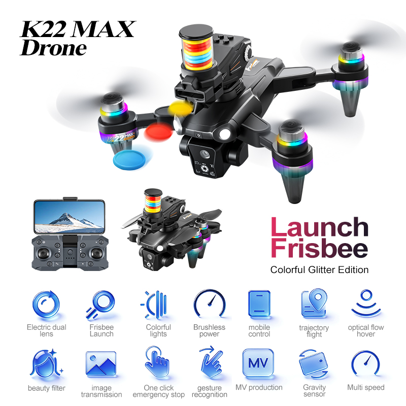 طائرة بدون طيار JCMO K22 MAX م - مراجعة Drone Kit Professional وسعره